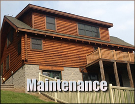  Arapahoe, North Carolina Log Home Maintenance